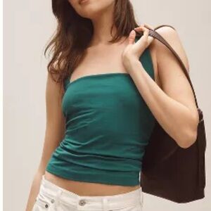 Teal Sleeveless Women's Top